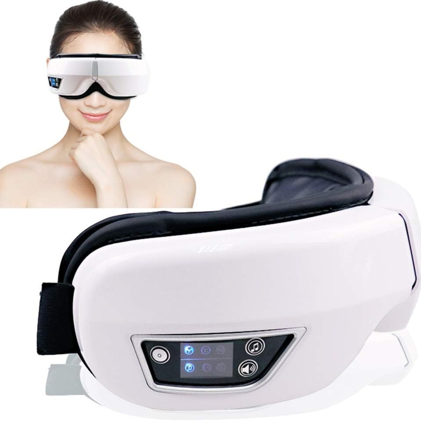 👁️ Intelligent Eye Massager – Heat, Vibration & Bluetooth Music